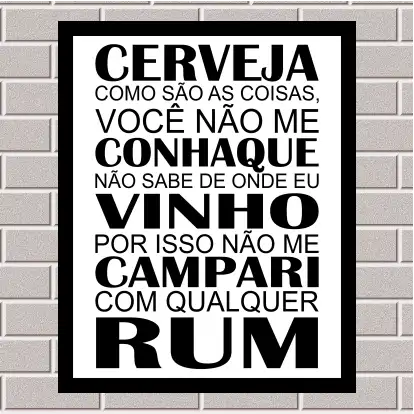 PLACA - Cerveja como são as coisas 20X25