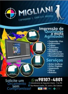 Copiadora e gráfica rápida