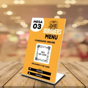 Display Cardápio Hamburgueria 01