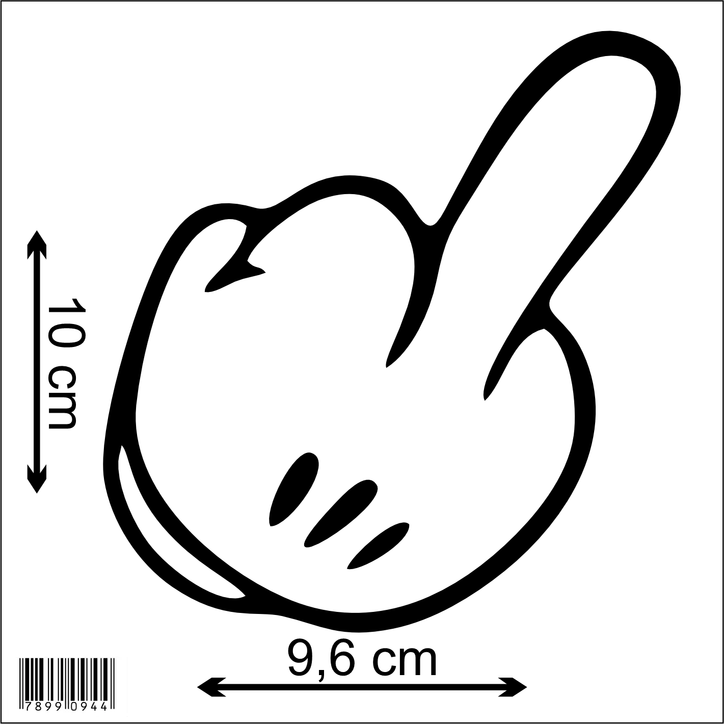 Mickey - Dedo do Meio