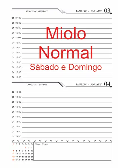 Agenda Triângulos - 2026 ou Permanente - Imagem 11